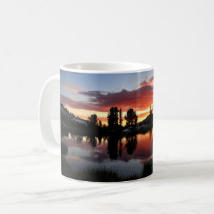 Caneca De Café Reymann Lake Sunset - Yosemite
