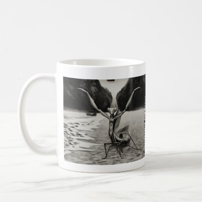 Caneca De Café Rezando Mantis Mug (Esquerda)