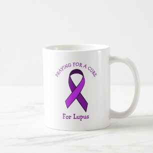 Caneca De Café Rezando por uma Cura Lupus Mug