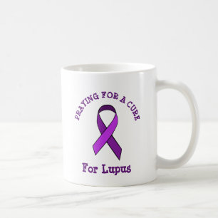 Caneca De Café Rezando por uma Cura Lupus Mug