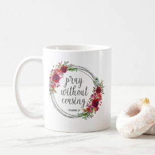 Caneca De Café Rezar Sem Cessar