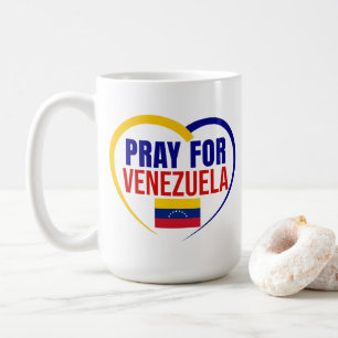 Caneca De Café Reze Pelo Terremoto na Venezuela