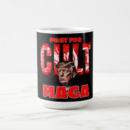 Caneca De Café Reze por Cult MAGA