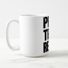 Caneca De Café Reze Treine Repita – Motivação Cristã de Fitness f