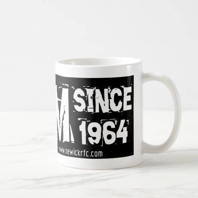 Caneca De Café RFC LFGM de Newick desde 1964 (Direita)