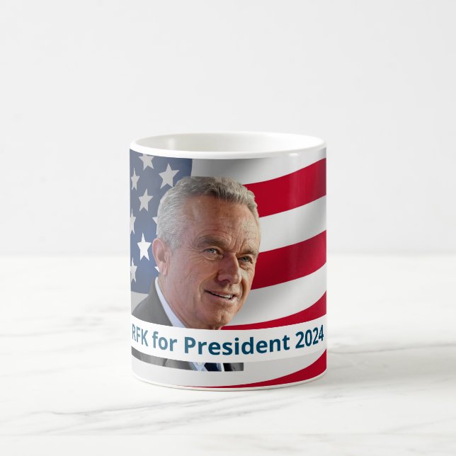 Caneca De Café RFK para o Presidente 2024 (Centro)