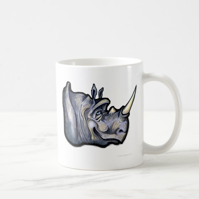 Caneca De Café Rhino (Direita)