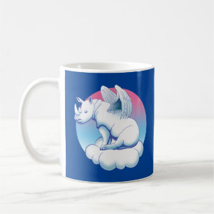 Caneca De Café Rhino Angel - Rinoceronte: Consciência de Conserv