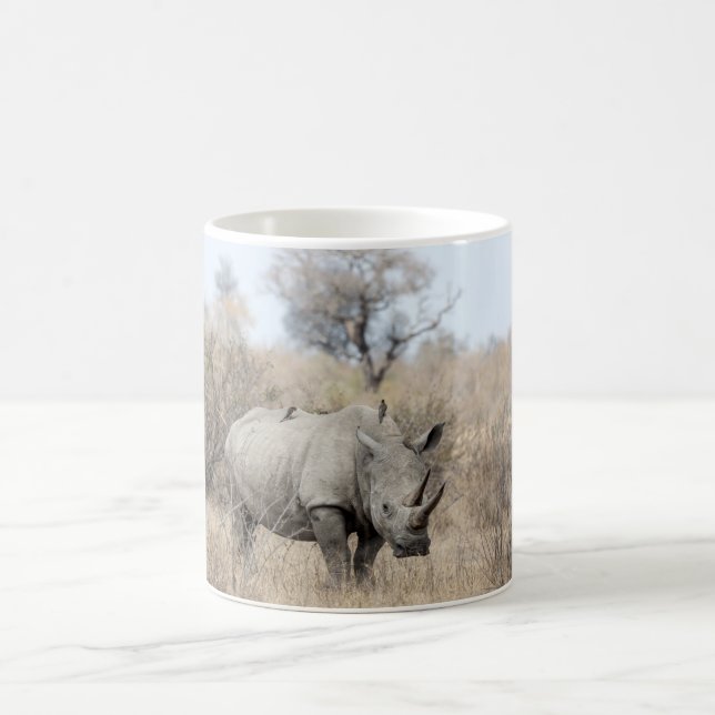Caneca De Café Rhino Branco (Centro)