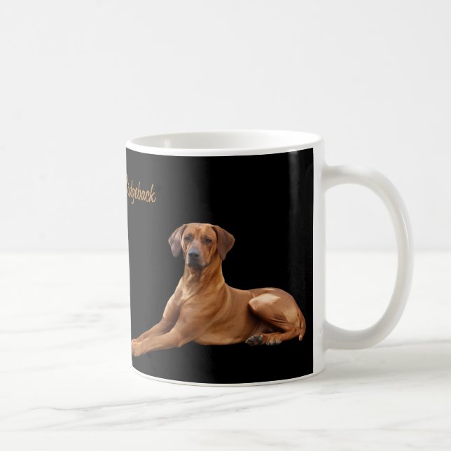 Caneca De Café Rhodesian Ridgeback Koffie Mok (Direita)