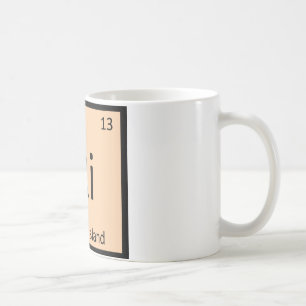 Caneca De Café Ri - Mesa Periódica de Química do Estado de Rhod