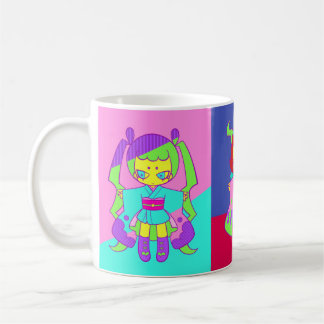 Caneca De Café Rica girls A+C+D A子&C子&D子