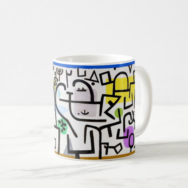 Caneca De Café Rich Port, Paul Klee (Frente Esquerda)