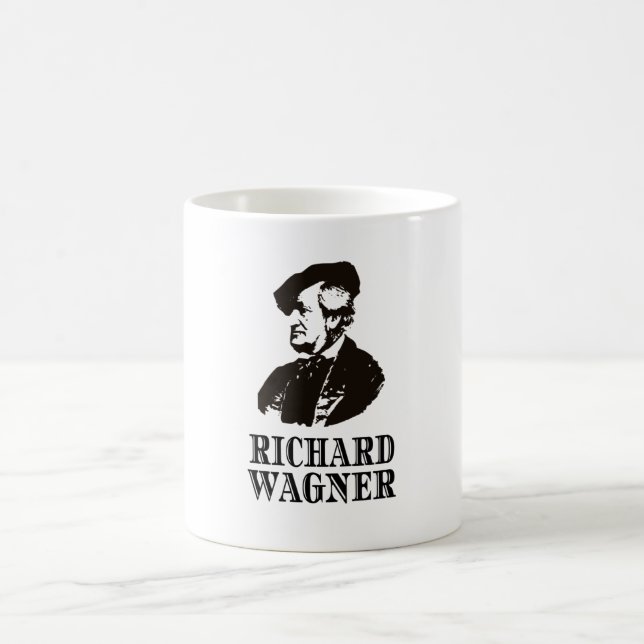 Caneca De Café Richard Wagner Classic Music Composer (Centro)