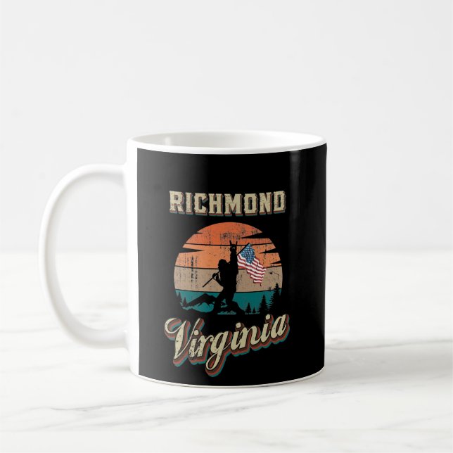 Caneca De Café Richmond Virginia (Esquerda)