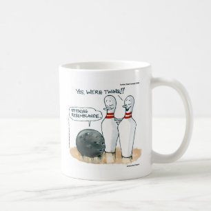 Caneca De Café Rick London Cartoons Piada de Boliche Comic