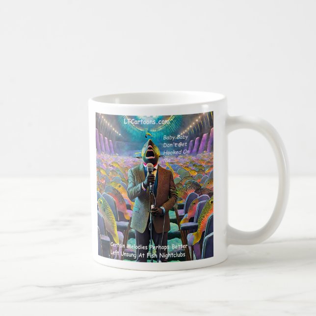 Caneca De Café Rick London Fish Nightclub Singer Comic (Direita)
