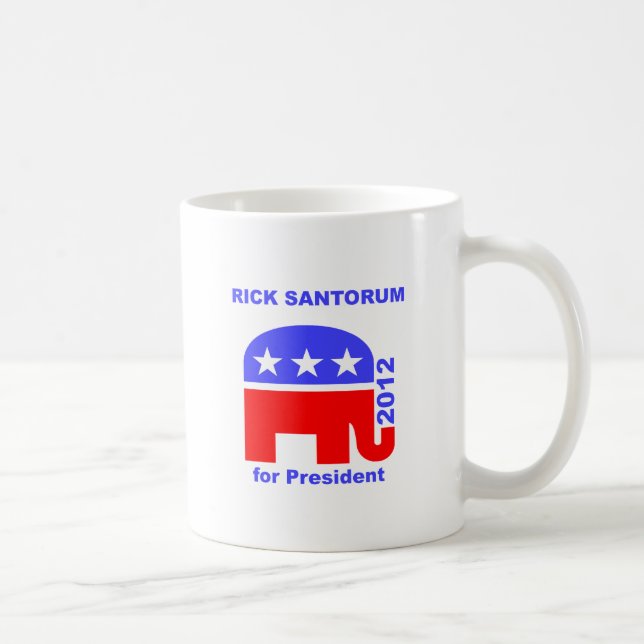 Caneca De Café Rick Santorum (Direita)