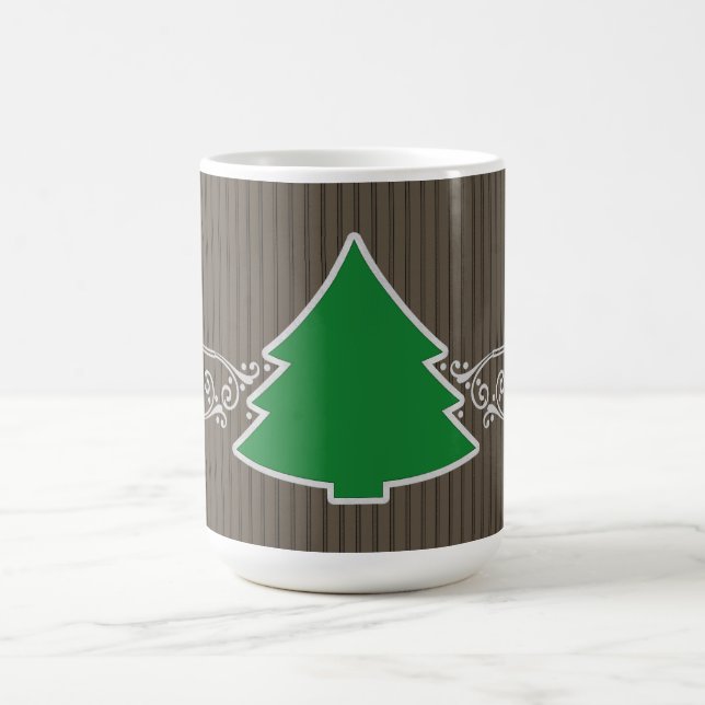 Caneca De Café Rico Árvore de Natal Cama (Centro)