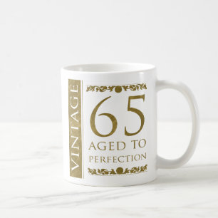 Caneca De Café Rico Vintage 65º aniversário