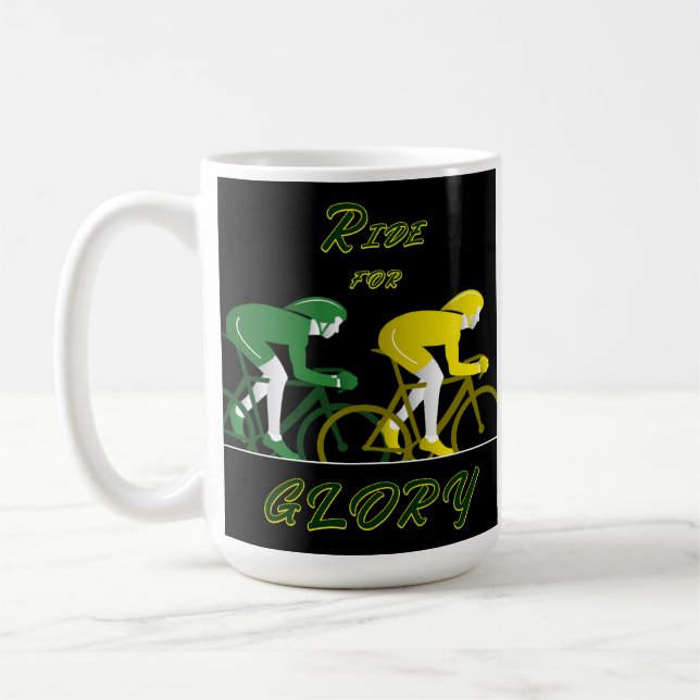 Caneca De Café Ride For Glory (Esquerda)