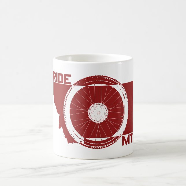 Caneca De Café Ride Montana (Centro)