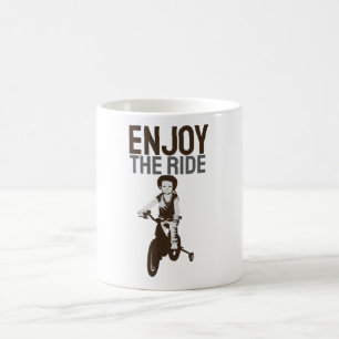 Caneca De Café Rider Design Aproveite A Corrida