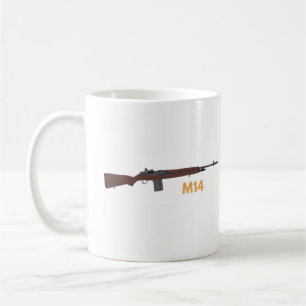 Caneca De Café Rifle M14
