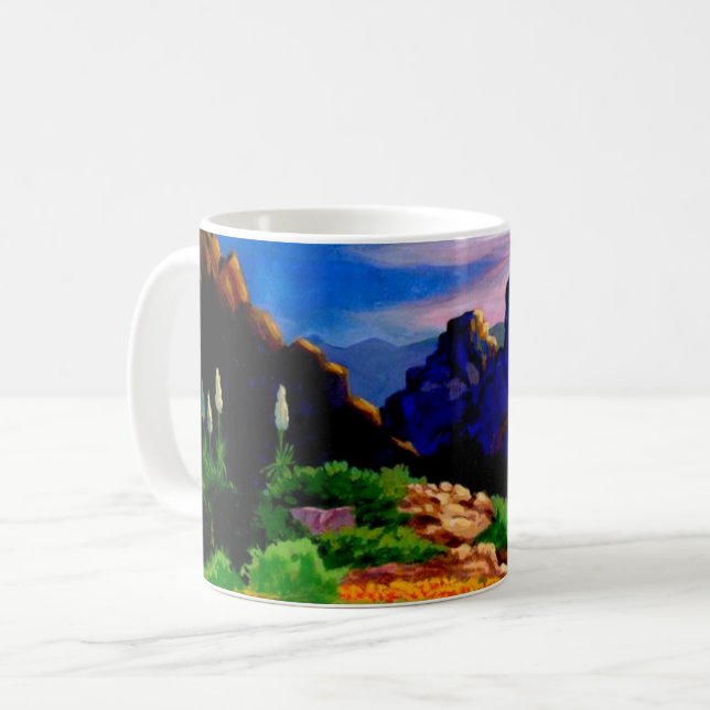 Caneca De Café Rio Canyon (Frente Esquerda)