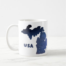 Caneca De Café Rio Downriver Michigan