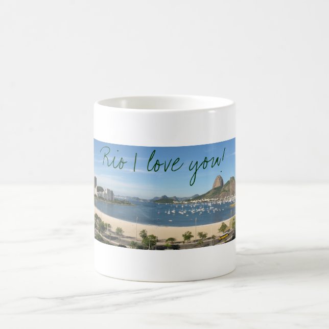 Caneca De Café Rio I love you (Centro)