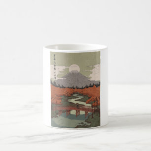 Caneca De Café Rio Lindo Ao Crepúsculo
