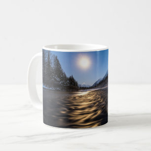 Caneca De Café Rio Moon