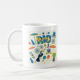 Caneca De Café Rio Souvenir Mug
