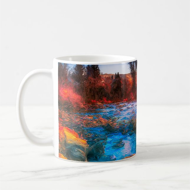 Caneca De Café Rio Truckee (Esquerda)