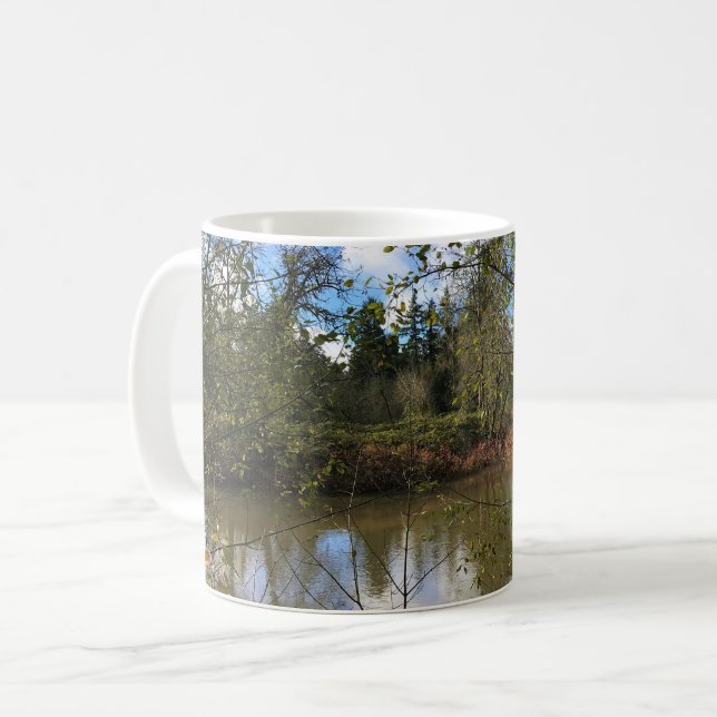 Caneca De Café Rio Tualatin, Oregon (Frente Esquerda)