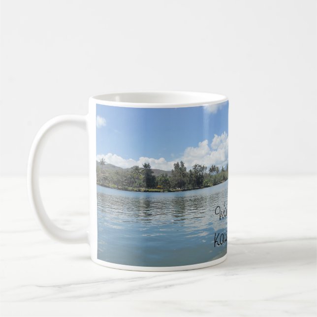 Caneca De Café Rio Wailua Havaí (Esquerda)