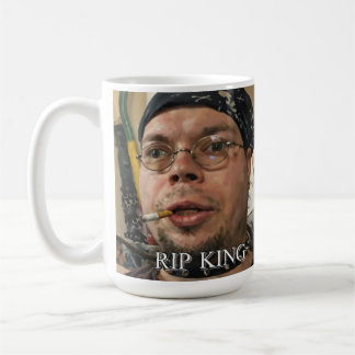Caneca de Café RIP KingCobraJFS – Internet Gótica