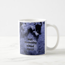 Caneca De Café RIP Neutralidade Net Gravestone