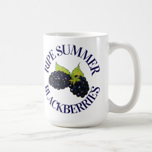 Caneca De Café Ripe Summer Blackberry Blackberry Berry Berries