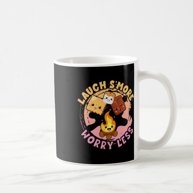 Caneca De Café Rir Mais Preocupar Menos Fim de Semana com Criança (Direita)