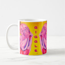 Caneca de café risada