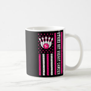 Caneca De Café Riscar Boliche Friso Friso Sinalizador Dos Eua Can