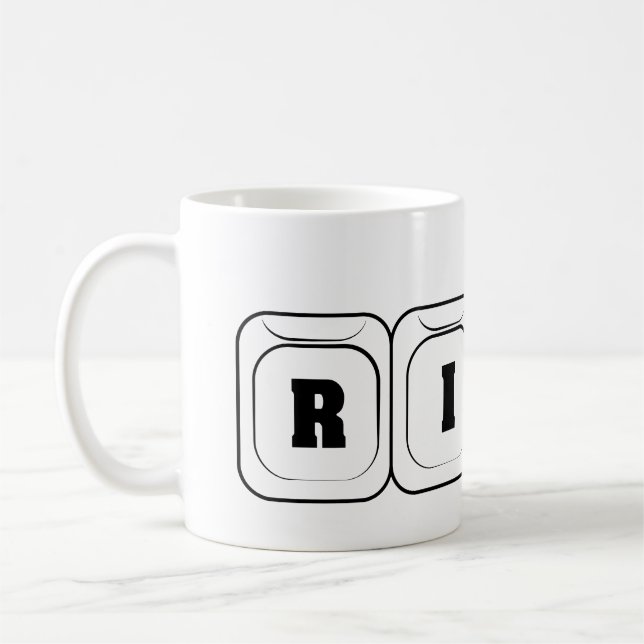 Caneca De Café Risco ou Rico (Esquerda)