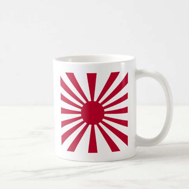 Caneca De Café Rising Sun Flag (Direita)