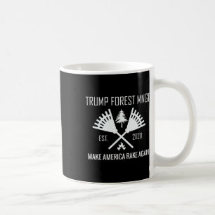 Caneca De Café Riso Trump Gestão Florestal Ancinho Folhas Negócio
