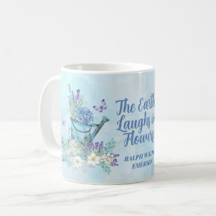 Caneca De Café Risos Da Terra Em Flores - Arranjo Floral