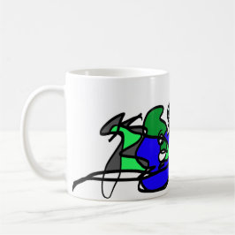 Caneca De Café Ritmo de crocodilo