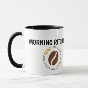 Caneca de Café Ritual Matinal Minimalista Nuvex