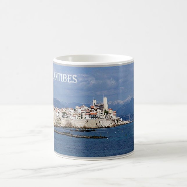 Caneca De Café Riviera francesa - Côte d'Azur - Antibes - (Centro)